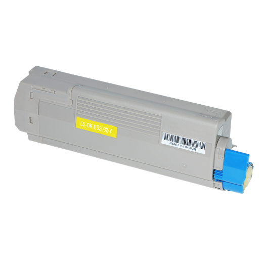OKI ES2232, ES2632, ES5460 Gul toner 6.000s kompatibel