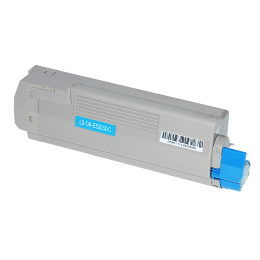OKI ES2232, ES2632, ES5460 Cyan toner 6.000s kompatibel