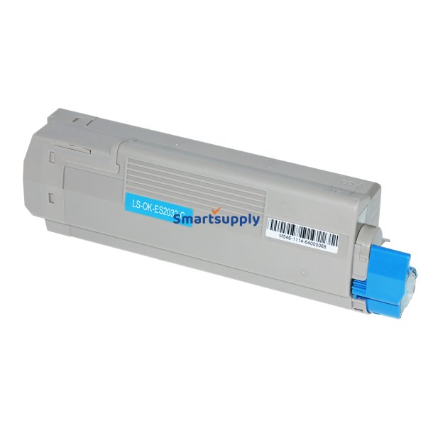 OKI ES2232, ES2632, ES5460 Cyan toner 6.000s kompatibel