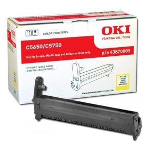 OKI C5650, C5750 Gul tromle original