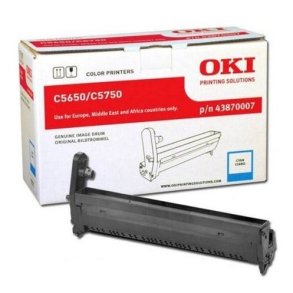 OKI C5650, C5750 Cyan tromle original 