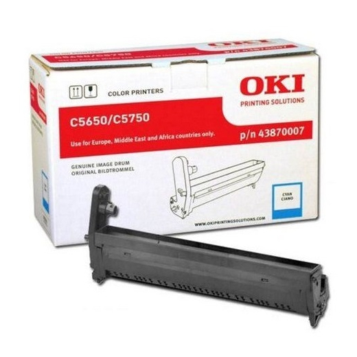 OKI C5650, C5750 Cyan tromle original 