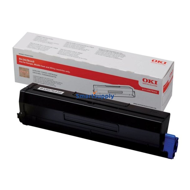 OKI B430/440/MB460/470/480 toner 7.000 sider original