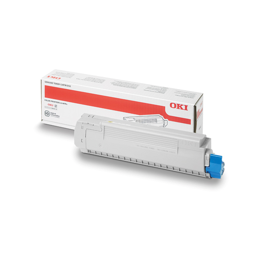 OKI MC851 Gul toner 7.300 sider 44059165 original