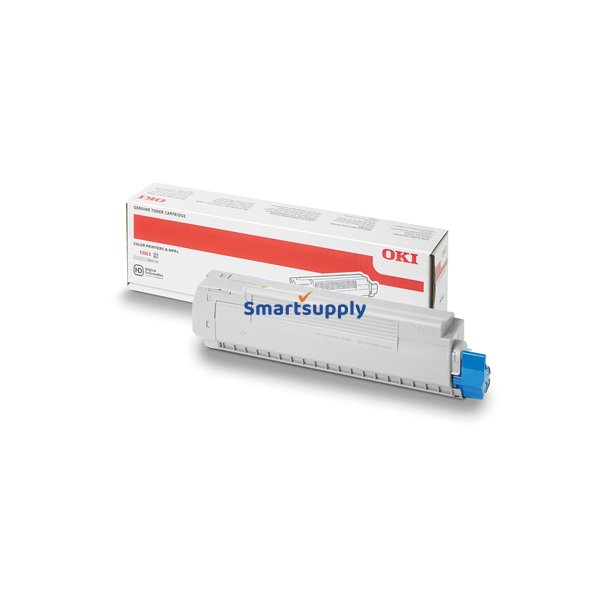 OKI MC851 Gul toner 7.300 sider 44059165 original