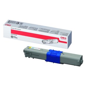 OKI 44469704 Gul toner 2.000 sider original