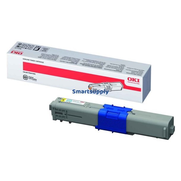 OKI 44469704 Gul toner 2.000 sider original