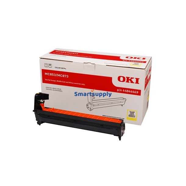 OKI MC853, MC873, MC883 Gul tromle original 