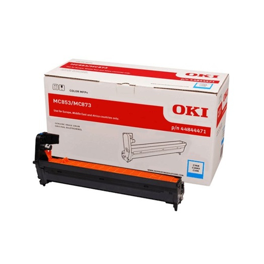 OKI MC853, MC873, MC883 Cyan tromle original 