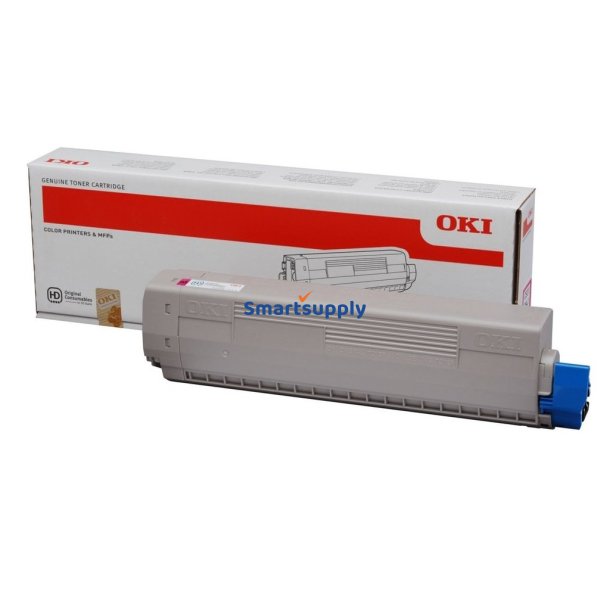 OKI C831, C841 Magenta toner 8.000 sider 44844505 original