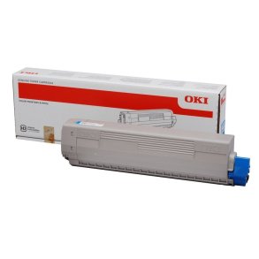 OKI C831, C841 Cyan toner 8.000 sider 44844507 original