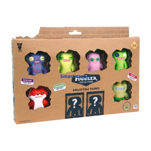 Fuggler S1 Samlerfigurer -8 Pak Deluxe Box F