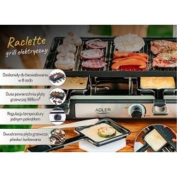 ADLER AD 6616 elektrisk grill