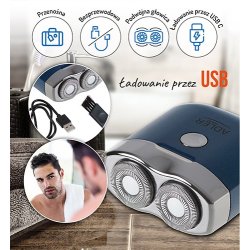 Adler AD 2937 barbermaskine til ham Rotations shaver Bl