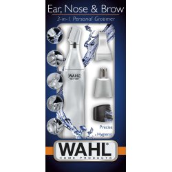 Wahl re-, Nse- Og Bryn 3-I-1 Prcisionstrimmer Slv
