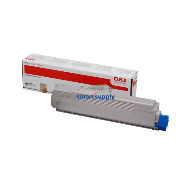 OKI MC853, MC873, MC883 Gul toner 7.300s original