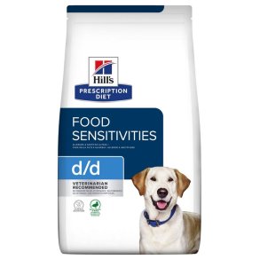 HILL'S PD D/D Food Sensitivities, and og ris - trfoder til hunde - 4 kg