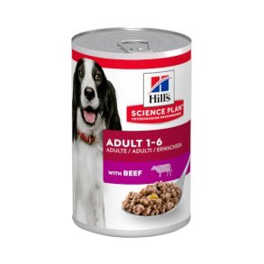 HILL'S Science Plan Canine Adult Beef - Vdt hundefoder - 370 g