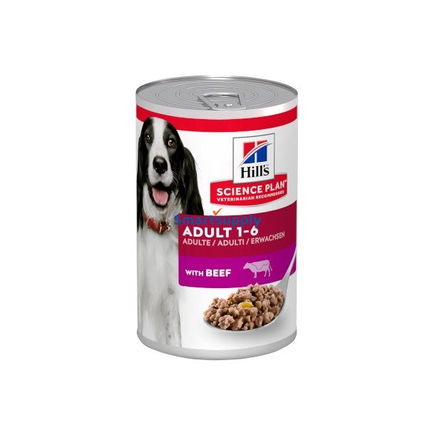 Hill's Science Plan Canine Adult Oksekd - Vdfoder Til Hunde - 370 G