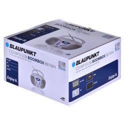Blaupunkt BB7-WH brbar stereosystem Digital 2,4 W FM Gr MP3-afspilning