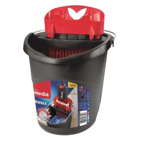 Vileda Ultramax Mop Set rengringsmoppe Sort, Rd