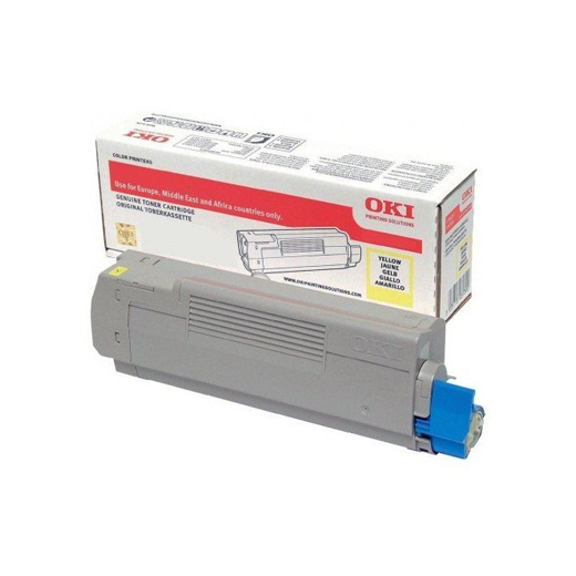 OKI C833, C843 Gul toner 10.000 sider 46443101 original