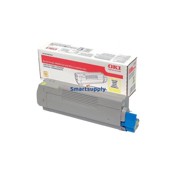 OKI C833, C843 Gul toner 10.000 sider 46443101 original
