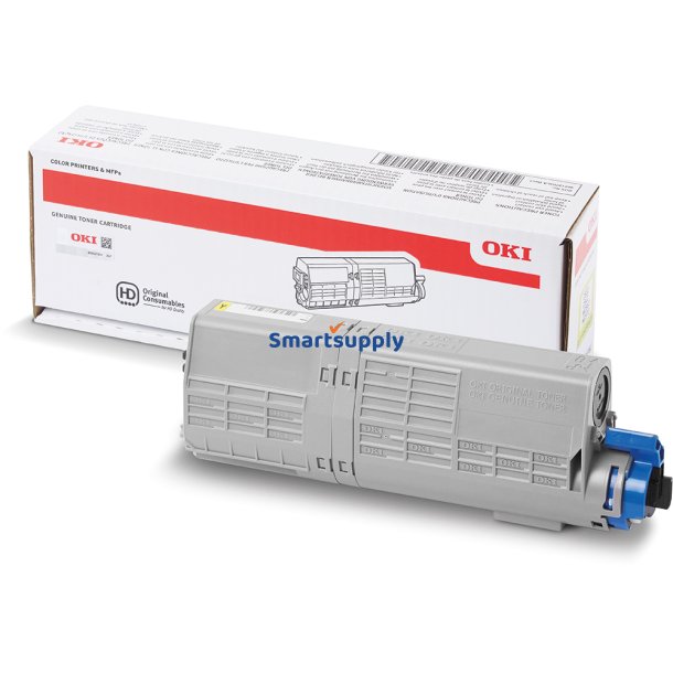 OKI C532/C542/MC563/MC573 Gul toner 6.000s original