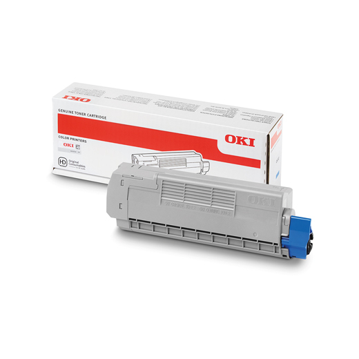 OKI C612 Cyan toner 6.000 sider 46507507 original