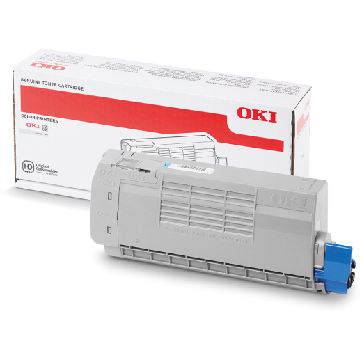 OKI C712 Cyan toner 11.500 sider 46507615 original