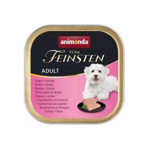 ANIMONDA Vom Feinsten Adult Turkey with ham - vdt hundefoder - 150g