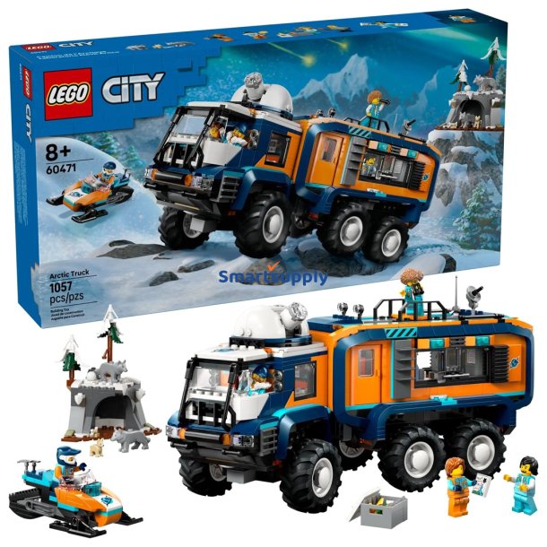 Lego City 60471 Artic Explorer Science Lab Truck