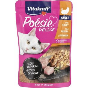 VITAKRAFT POESIE DELICE kalkun til katte - vdfoder til katte - 85 g