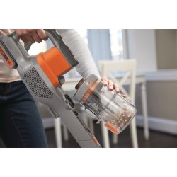 Black & Decker BHFEV182C-QW stav stvsuger & elektrisk kost 2-i-1 stangstvsuger Batteri Dry Posels Orange, Titanium 2 At