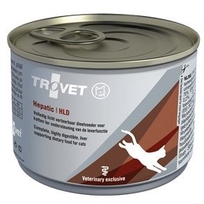 TROVET Hepatic HLD with chicken - vdfoder til katte - 200g