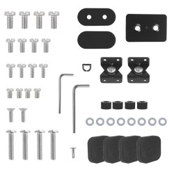 Universal tv-stativ Maclean til RTV-skabsstativ maks. 40 kg maks. VESA 600x400 til 32-75 tv MC-386