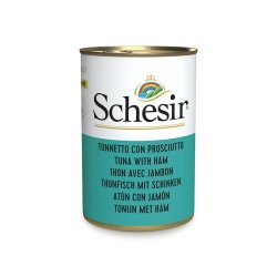 Schesir Tun Med Skinke I Bouillon - Vdfoder Til Katte - 140G
