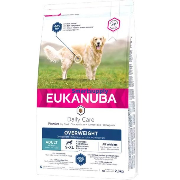 Eukanuba Daily Care Overvgt - 12 Kg