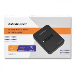 Qoltec M.2 SATA SSD dockingstation | NGFF