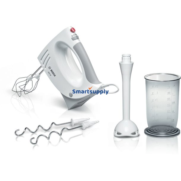 Bosch Mfq3540 Armatur Hndmixer 450 W Gr, Hvid