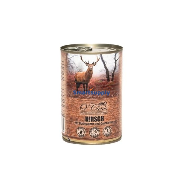 O'CANIS hundefoder p dse - vdfoder - hjort med boghvede - 400 g