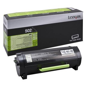 Lexmark 502 / 502E toner 1.500 sider original