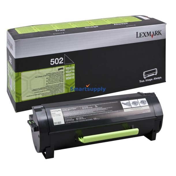 Lexmark 502 / 502E toner 1.500 sider original
