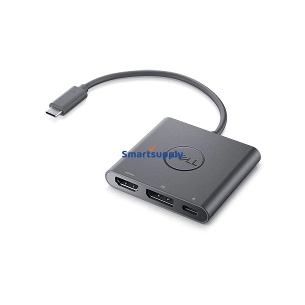 Dell Adapter Usb-C Til Hdmi /Dp Med Power Pass-Through