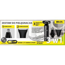 Maestro Mr-676 3-I-1 Usb-Barberst