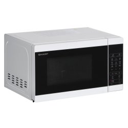Sharp Yc-Mg02e-W Mikroovn Bordplade 20 L 800 W Bl, Hvid