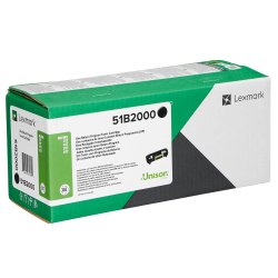 Lexmark 51B2000 toner 2.500 sider original