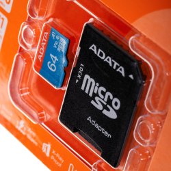 ADATA 64GB, microSDHC, Class 10 UHS-I Klasse 10