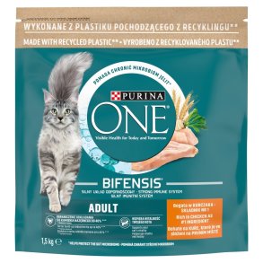 PURINA One Bifensis Adult Chicken - trfoder til kattekillinger - 1,5 kg