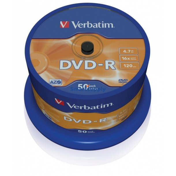DVD-R 16x 4.7GB 50P CB 43548